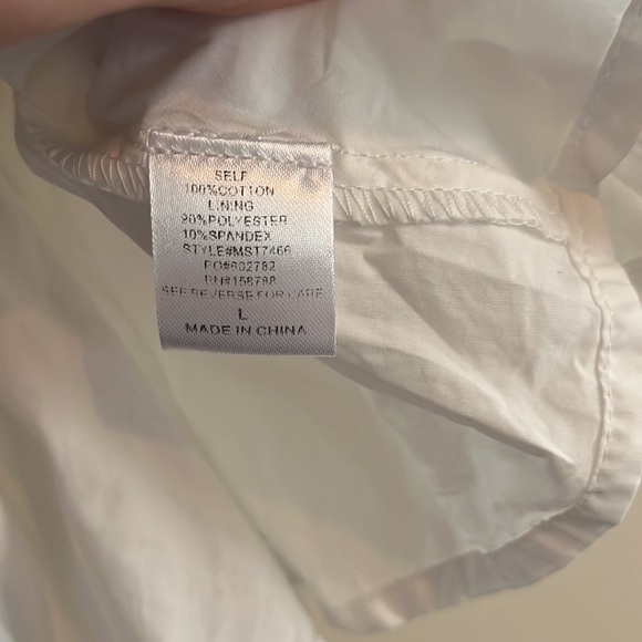 Mable Ruffle Mini Skirt White Coquette Feminine Girly L Cotton Sweet - Picture 6 of 7